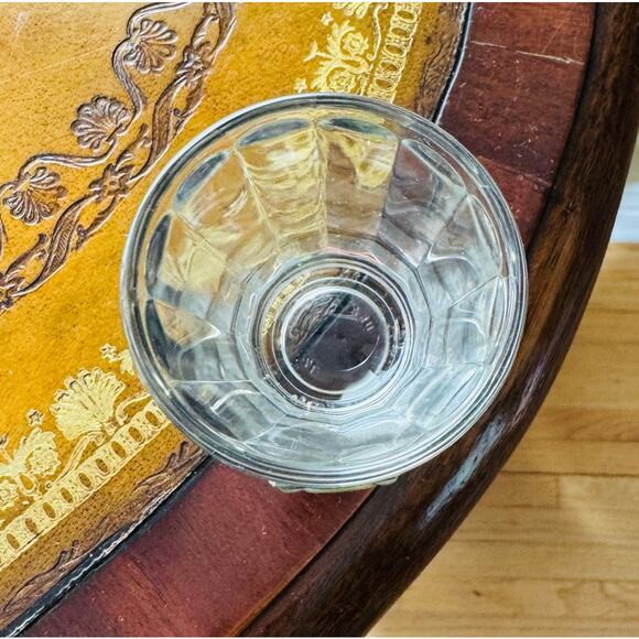 Glass Fluted Shot Glass with Pewter Stainless Steel Wolf Fox Emblem NEW - Picture 4 of 6